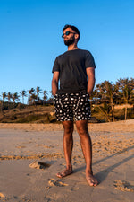 Load image into Gallery viewer, B&amp;W Whale Shark Board Shorts - Limited Edition

