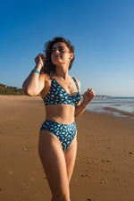 Load image into Gallery viewer, Whale Shark High-Waisted Bikini
