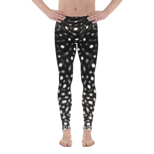 B&W Whale Shark Men's Leggings - Limited Edition