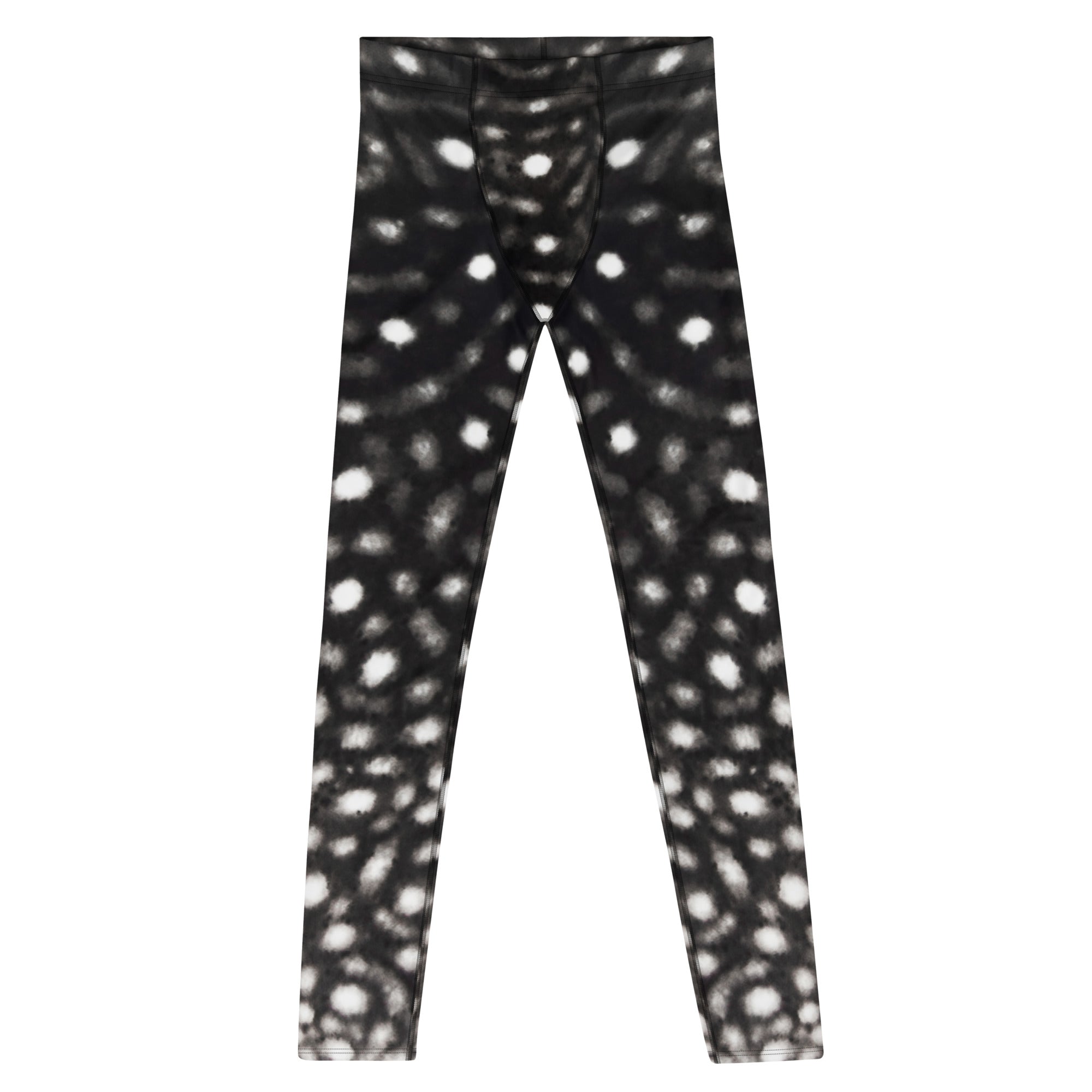 B&W Whale Shark Men's Leggings - Limited Edition