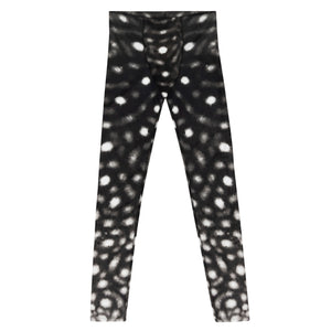B&W Whale Shark Men's Leggings - Limited Edition