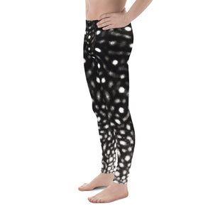 B&W Whale Shark Men's Leggings - Limited Edition