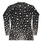Load image into Gallery viewer, B&amp;W Whale Shark Women&#39;s Rash Guard - Limited Edition
