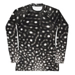 Load image into Gallery viewer, B&amp;W Whale Shark Women&#39;s Rash Guard - Limited Edition
