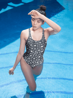 Load image into Gallery viewer, B&amp;W Whale Shark One-Piece Swimsuit - Limited Edition
