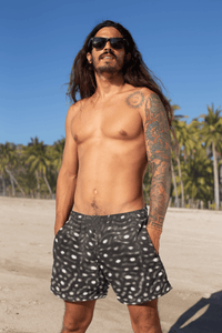 B&W Whale Shark Board Shorts - Limited Edition